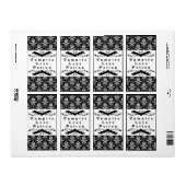 Vampire Love Potion Halloween Labels (Full Sheet)