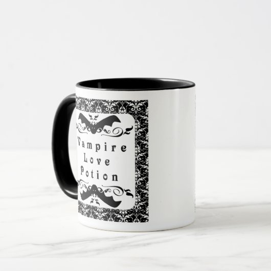 Vampire Love Potion Halloween Mok (Voorkant links)