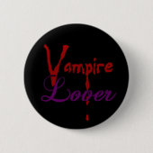 Vampire Lover Ronde Button 5,7 Cm (Voorkant)