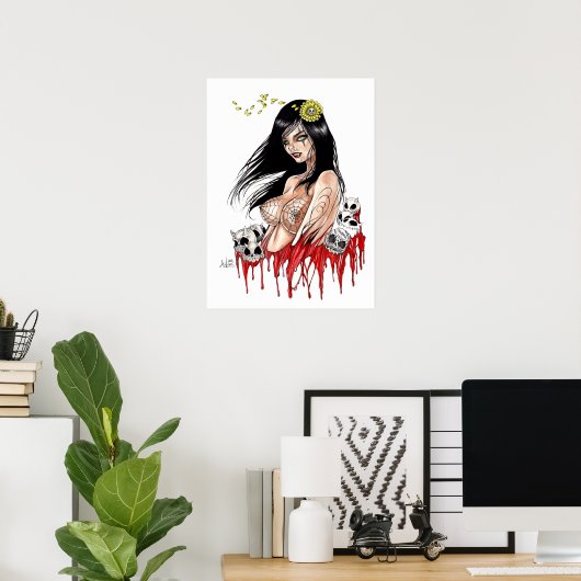 Vampire Lust Poster (Thuiskantoor)