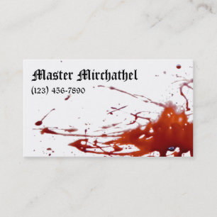 Vampire Master Bloody Visitekaartje