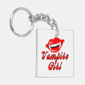 Vampire meisje sleutelhanger (Voorkant Links)