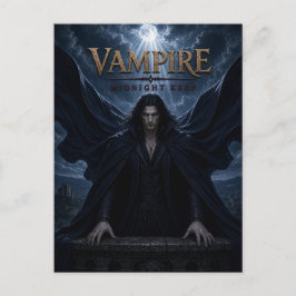 Vampire Middernacht Keep Dark Cinema Briefkaart