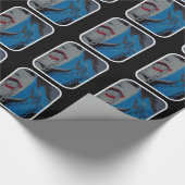 'Vampire mistress' op glanzend omslagpapier Cadeaupapier (Hoek)