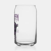 Vampire Night Halloween Glass – Paarse gotiek Blikvorm Glas (Links)
