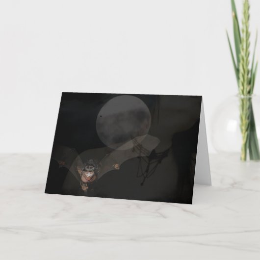Vampire Night-Wenskaart Kaart (Voorkant)