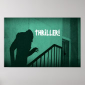 Vampire Nosferatu Green Horror Thriller Poster (Voorkant)