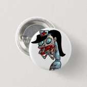 Vampire Nurse Ronde Button 3,2 Cm (Voorkant /achterkant)