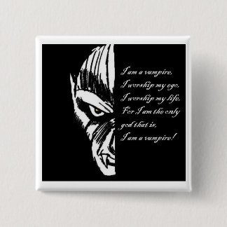 Vampire Oath Pin D+Badge Vierkante Button 5,1 Cm