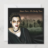 Vampire op uitnodiging van de Hall Gothic Party (Voorkant)