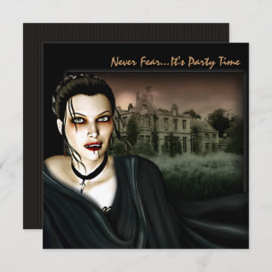 Vampire op uitnodiging van de Hall Gothic Party