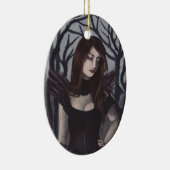 Vampire Ornament Gothic Art Ornament (Rechts)