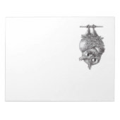 Vampire Owl Notitieblok (Voorkant)