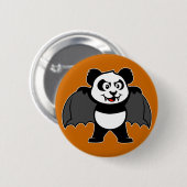 Vampire Panda Ronde Button 5,7 Cm (Voorkant /achterkant)
