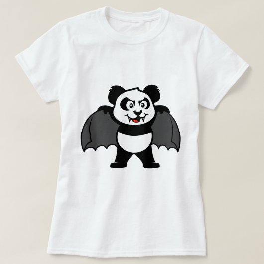 Vampire Panda T-shirt (Design voorkant)