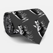 Vampire Penguin: Ik neem niet mee...van vis! Stropdas (Opgerold)