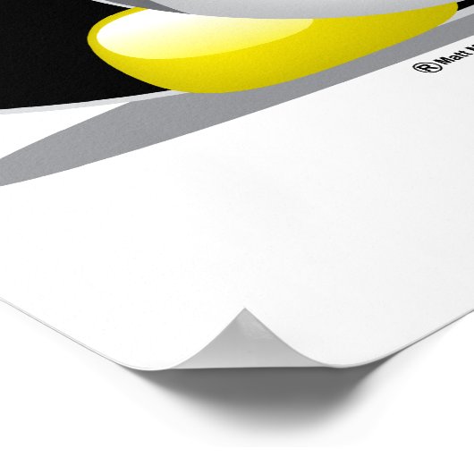 Vampire Penguin Poster (Hoek)