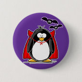Vampire Penguin Ronde Button 5,7 Cm (Voorkant)