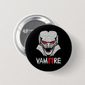 Vampire Pi Halloween Kostuum Funny Wiskunde Scienc Ronde Button 5,7 Cm (Voorkant /achterkant)