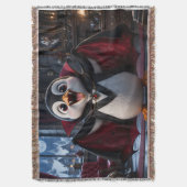 Vampire pinguïn deken (Voorkant Verticaal)