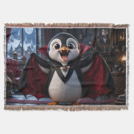 Vampire pinguïn deken