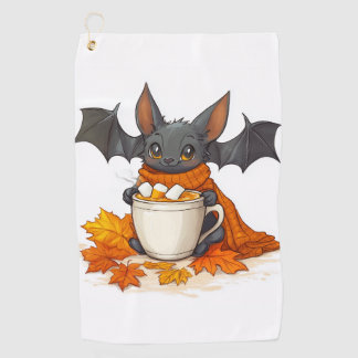 Vampire Pompoen Latte Golfhanddoek