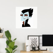 VAMPIRE POSTER (Thuiskantoor)