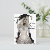 Vampire-postkaart Briefkaart (Staand voorkant)