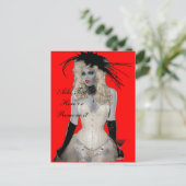 Vampire-postkaart Briefkaart (Staand voorkant)
