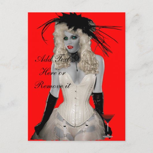 Vampire-postkaart Briefkaart (Voorkant)