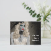 Vampire-postkaart Briefkaart (Staand voorkant)