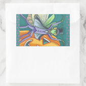 VAMPIRE PRAYING MANTIS BUG STICKER SHEET Rectangle (Tas)