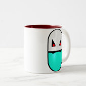 Vampire Prozac Parody Pill Mok (Voorkant rechts)