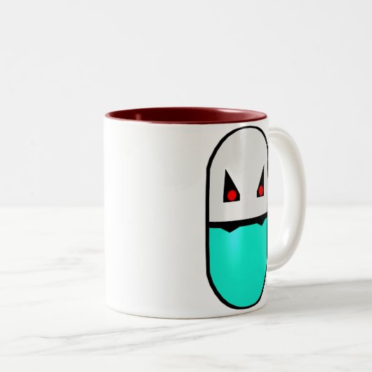 Vampire Prozac Parody Pill Mok (Voorkant rechts)