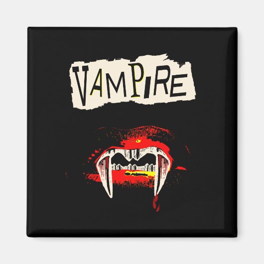 Vampire Punk Magneet (Voorkant)