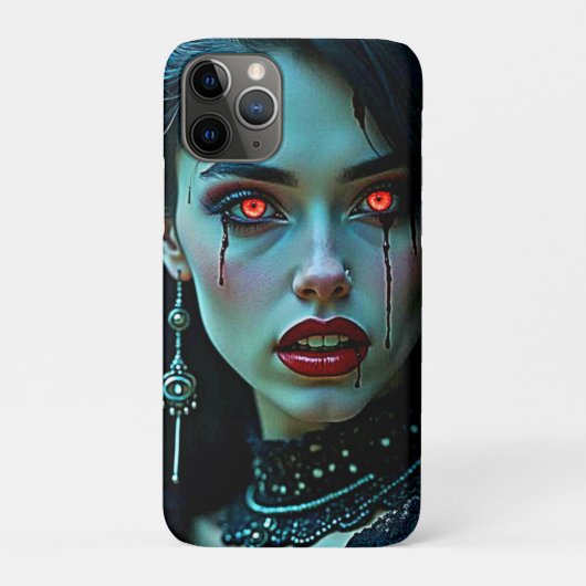 Vampire Queen: Dark Allure Art Case-Mate iPhone Case (Achterkant)
