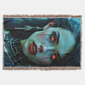 Vampire Queen: Dark Allure Art Deken (Voorkant)