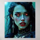 Vampire Queen: Dark Allure Art Poster (Voorkant)