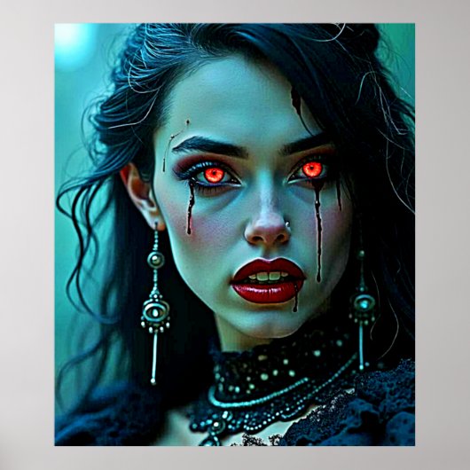 Vampire Queen: Dark Allure Art Poster (Voorkant)