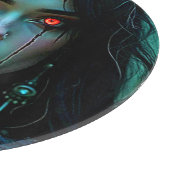 Vampire Queen: Dark Allure Art Snijplank (Hoek)