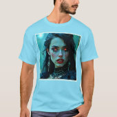 Vampire Queen: Dark Allure Art T-shirt (Voorkant)