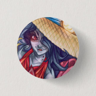 Vampire Queen Pet Pin Ronde Button 3,2 Cm