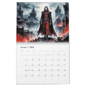 Vampire Realms – Gothic Fantasy Art Calendar 2026 Kalender (Jan 2026)