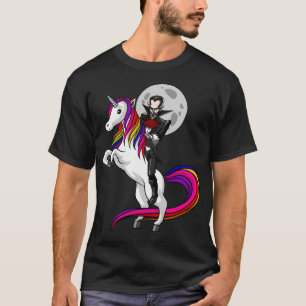 Vampire Ridende Eenhoorn T-shirt