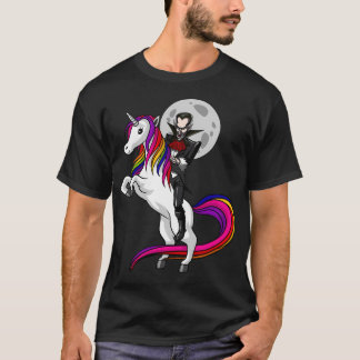Vampire Ridende Eenhoorn T-shirt