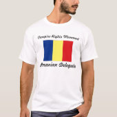 Vampire Rights Movement - Roemeense afgevaardigde T-shirt (Voorkant)