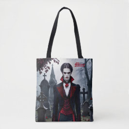 Vampire Romance Reader Verjaardagscadeau Naam toev Tote Bag