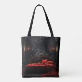 Vampire Romance Reader Verjaardagscadeau Naam toev Tote Bag (Achterkant)