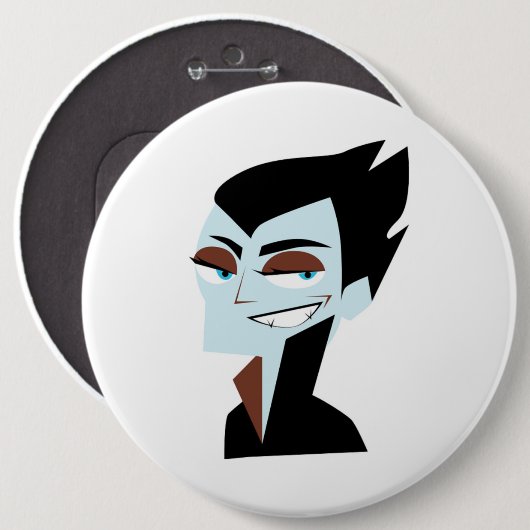 VAMPIRE RONDE BUTTON 6,0 CM (Voorkant /achterkant)
