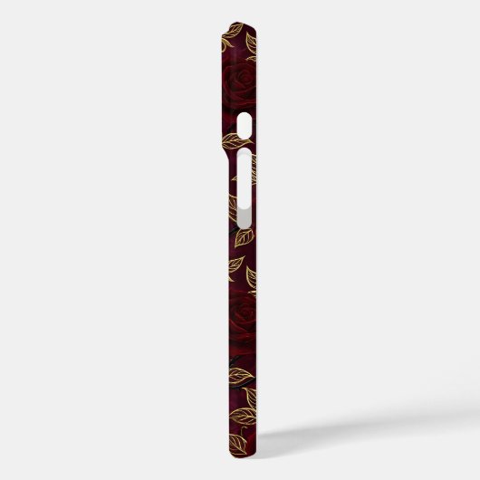 Vampire Rose Garden Pattern Phone Case (Achterkant / Links)
